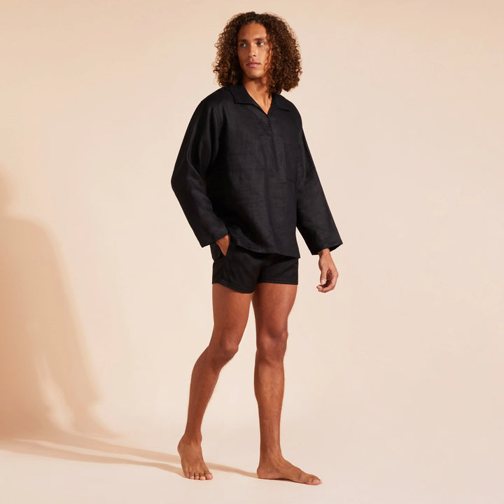 MAILLOT DE BAIN EN LAINE TAILORING NOIR - BeachLife Concept