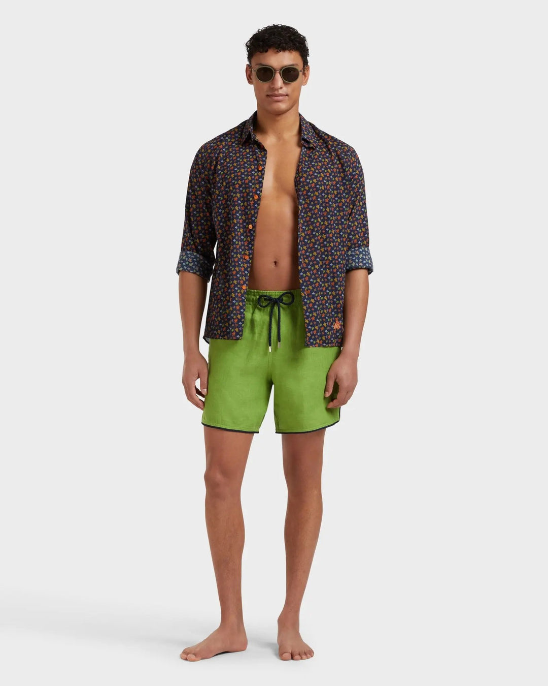 MAILLOT DE BAIN EN LIN MALLORCA CAMOUFLAGE BeachLife Concept