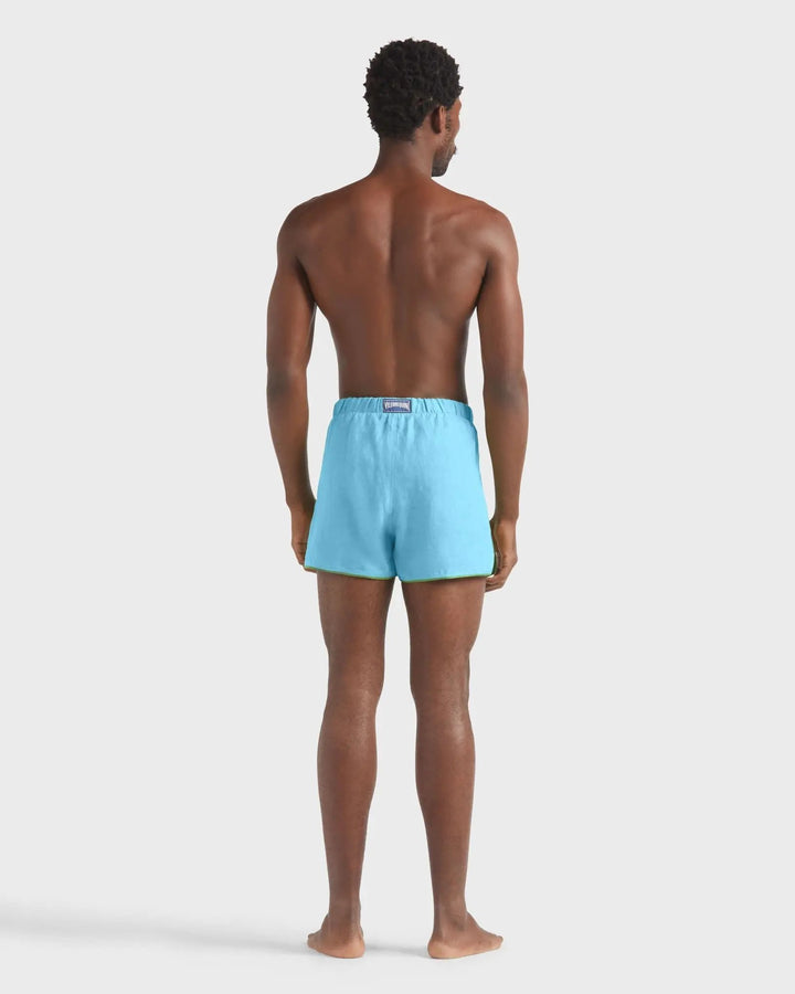 MAILLOT DE BAIN EN LIN MAURICE TOPAZE BLEUE BeachLife Concept