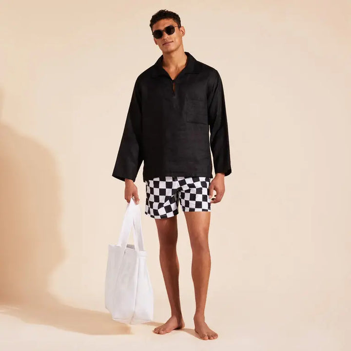 MAILLOT DE BAIN HOMME DAMIER - BeachLife Concept