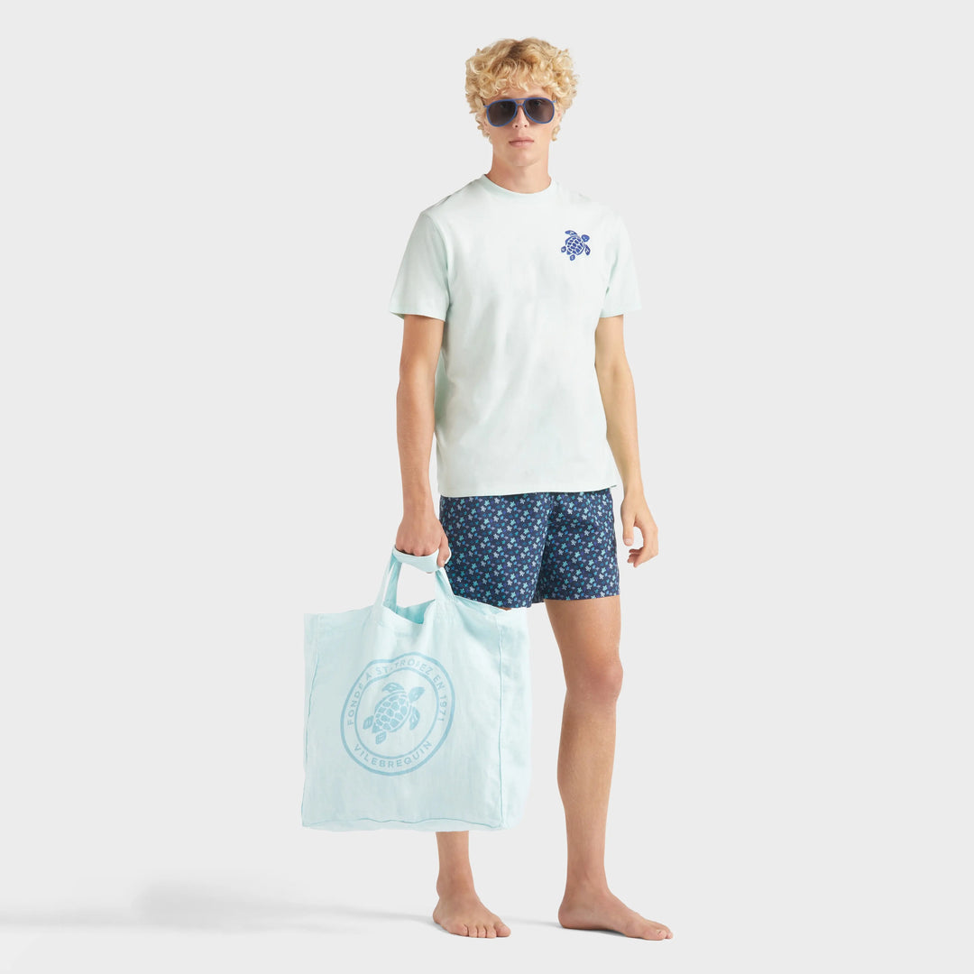 MAILLOT DE BAIN HOMME MOOREA MICRO RONDE DES TORTUES RAINBOW - BeachLife Concept