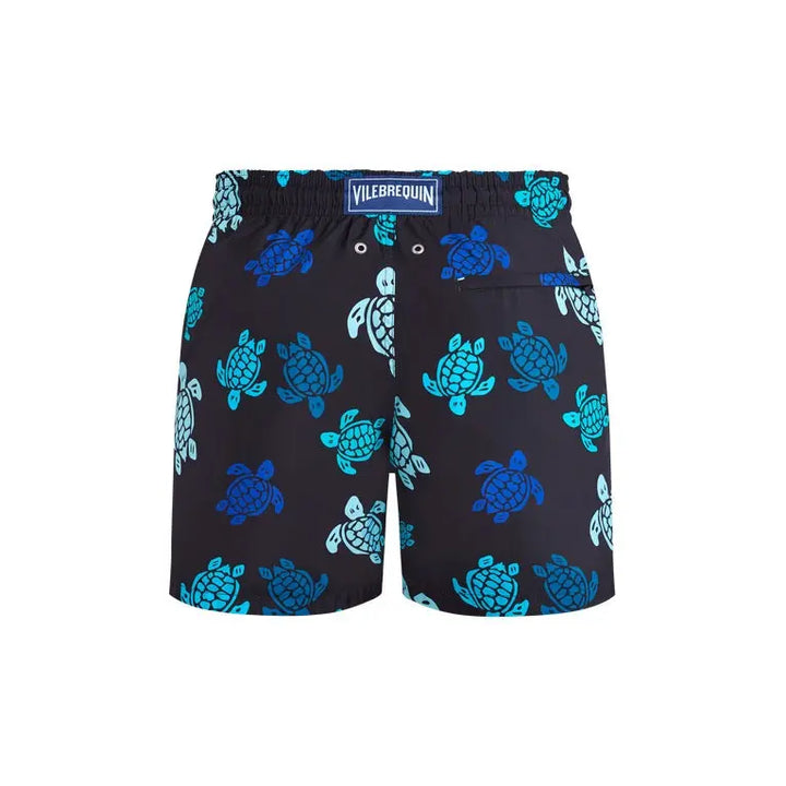 MAILLOT DE BAIN HOMME ULTRA-LEGER ET PLIABLE TORTUES MULTICOLORES - BeachLife Concept