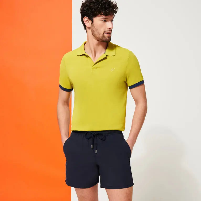 MAILLOT DE BAIN HOMME UNI NOIR - BeachLife Concept