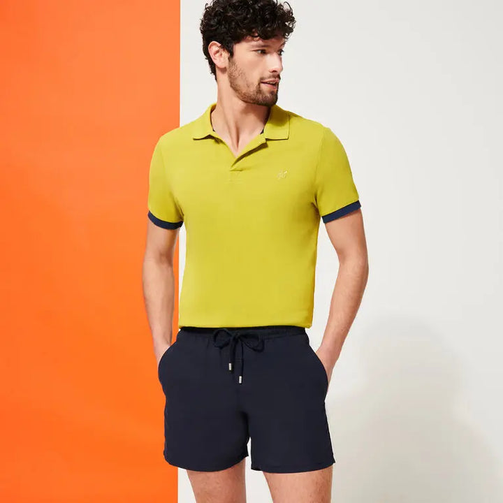 MAILLOT DE BAIN HOMME UNI NOIR - BeachLife Concept