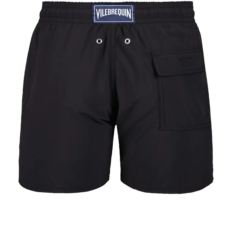 MAILLOT DE BAIN HOMME UNI NOIR - BeachLife Concept