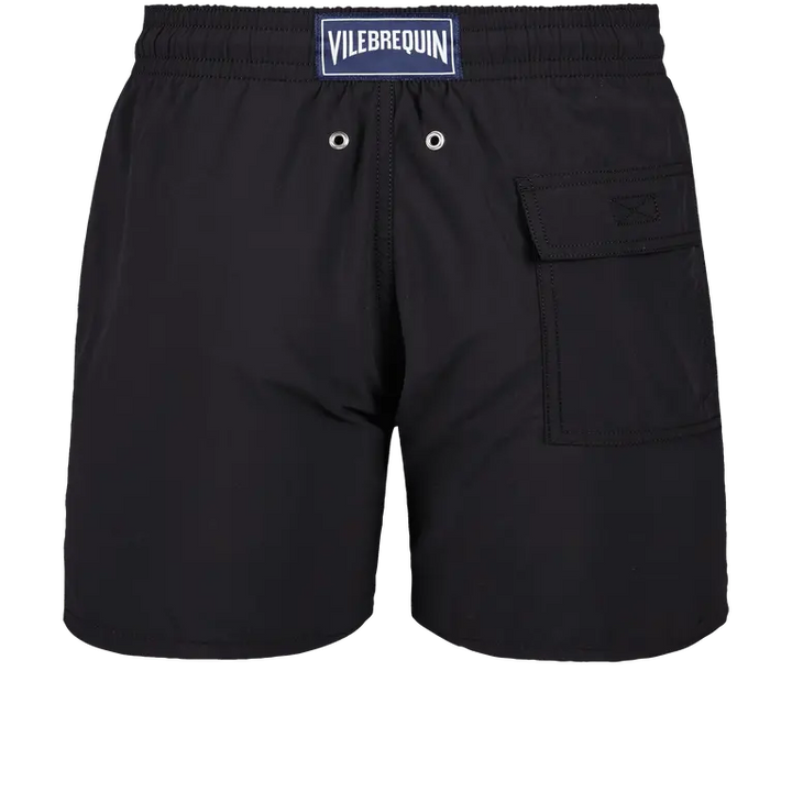MAILLOT DE BAIN HOMME UNI NOIR - BeachLife Concept