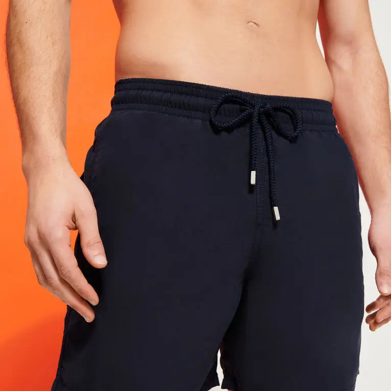 MAILLOT DE BAIN HOMME UNI NOIR - BeachLife Concept