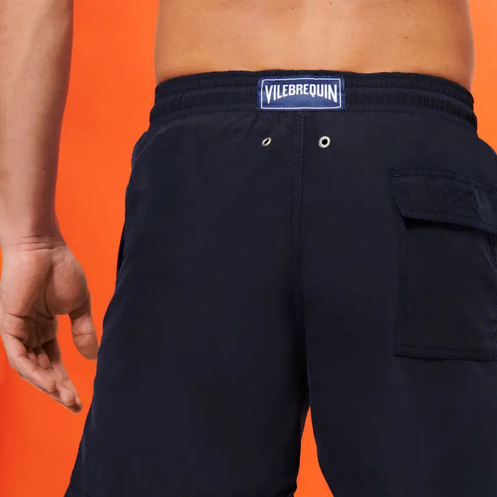 MAILLOT DE BAIN HOMME UNI NOIR - BeachLife Concept