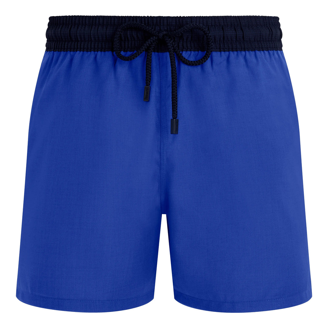 MAILLOT DE BAIN MAGNUS LAINE BICOLORE BLEU DE MER - BeachLife Concept