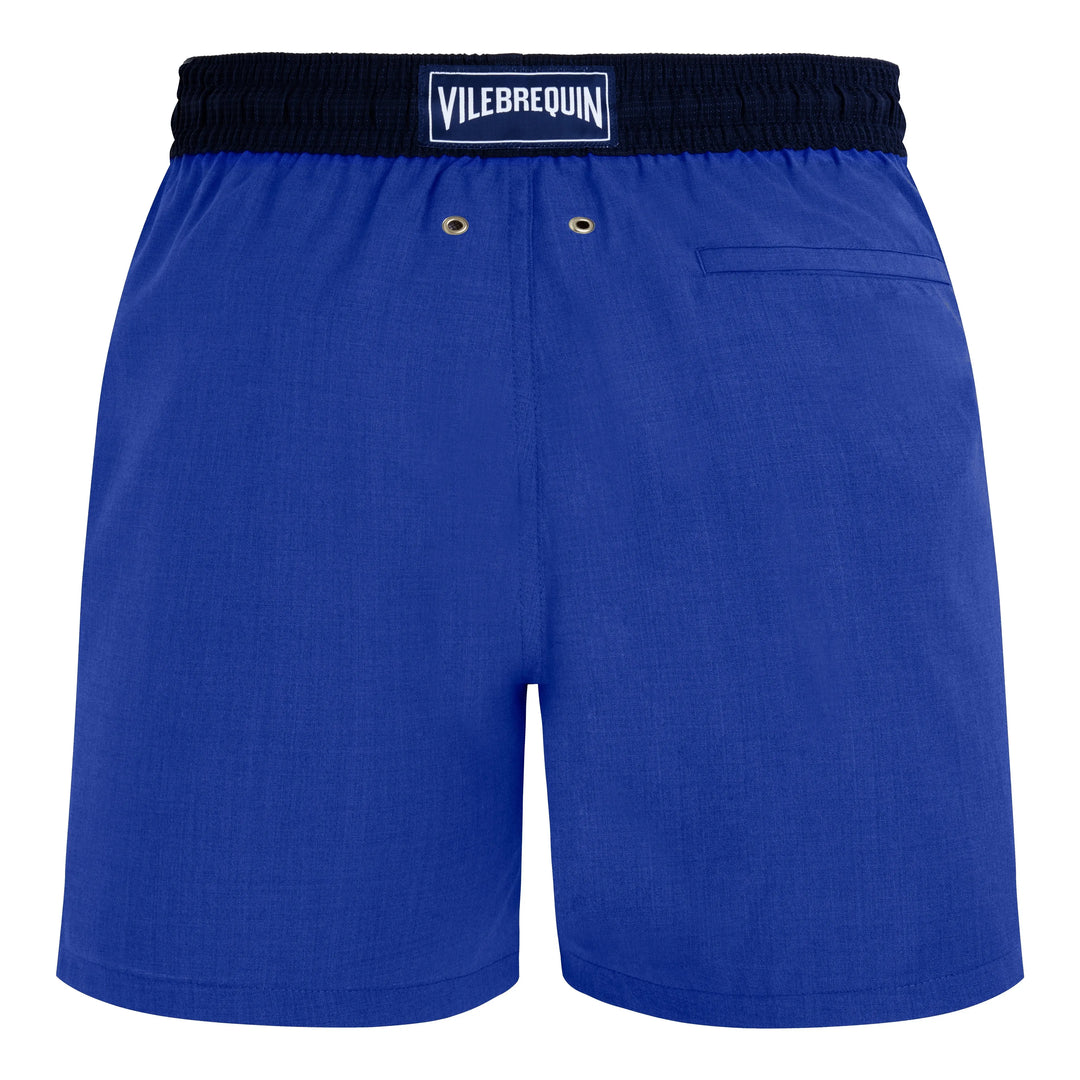 MAILLOT DE BAIN MAGNUS LAINE BICOLORE BLEU DE MER - BeachLife Concept