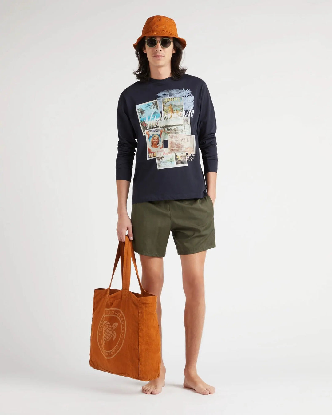 MAILLOT DE BAIN MAGNUS MICRO CARREAUX TAILORING OLIVE CHINE BeachLife Concept