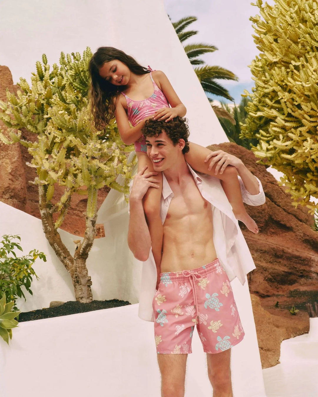 MAILLOT DE BAIN MOOREA TORTUES MULTICOLORES BeachLife Concept