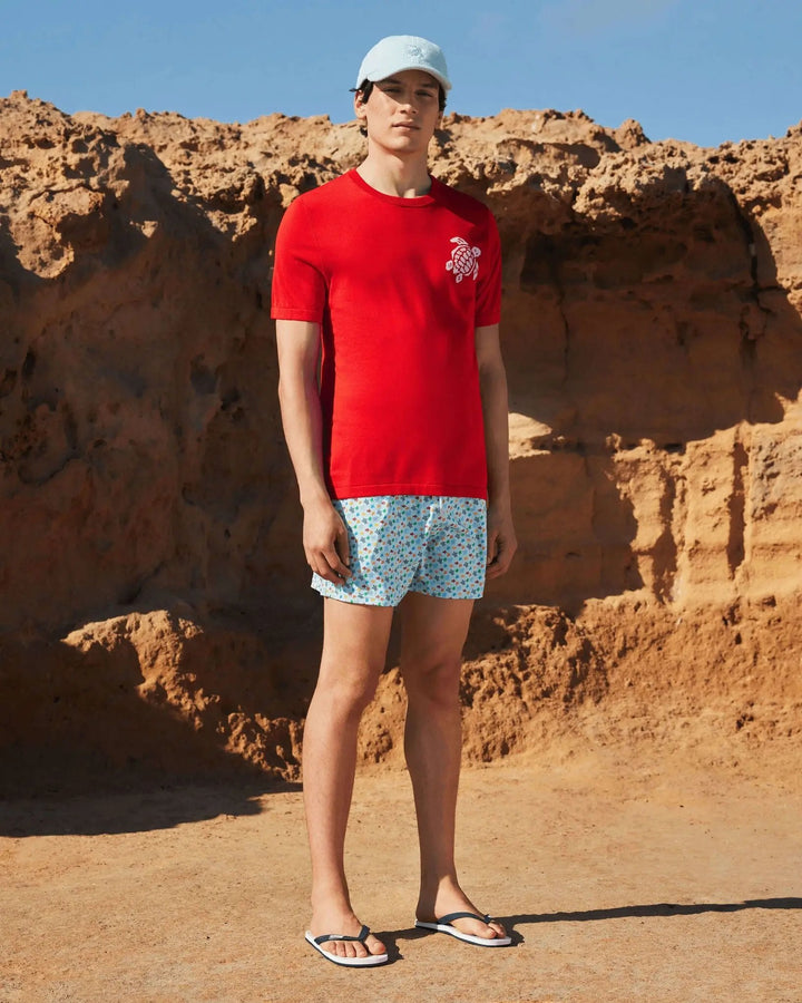 MAILLOT DE BAIN STRETCH MOORISE MICRO RONDES DES TORTUES RAINBOW BeachLife Concept