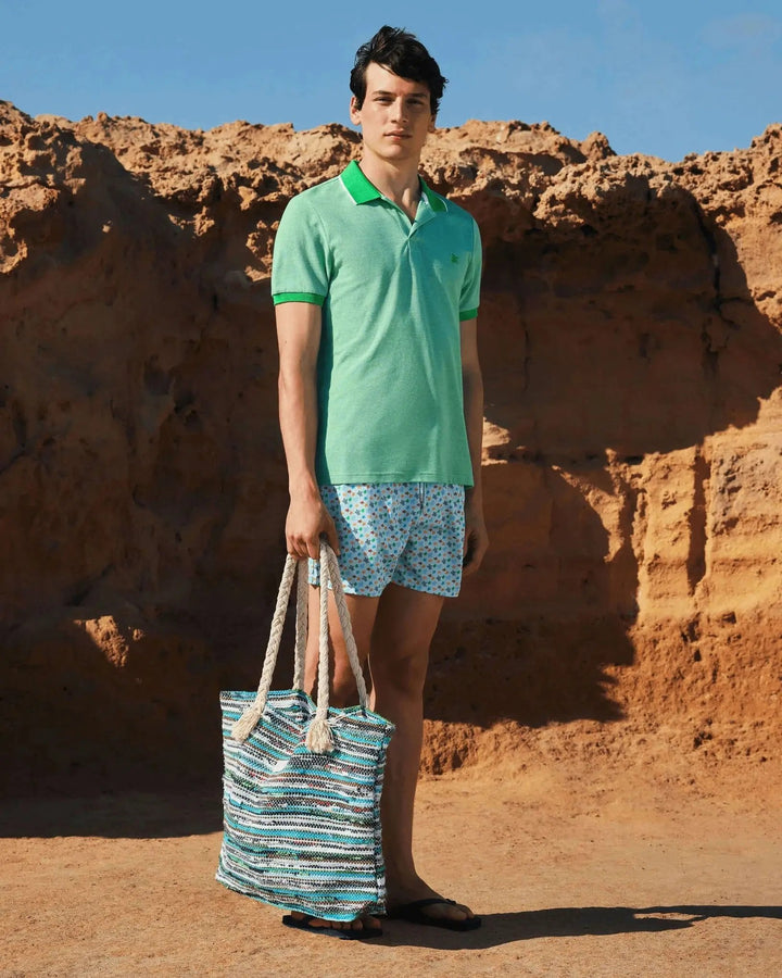 MAILLOT DE BAIN STRETCH MOORISE MICRO RONDES DES TORTUES RAINBOW BeachLife Concept