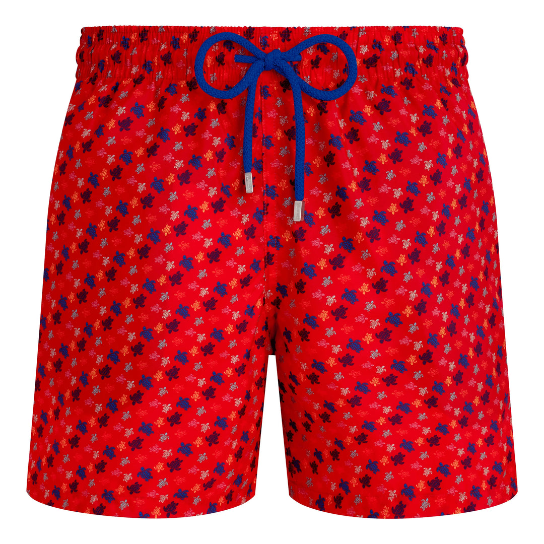 MAILLOT DE BAIN ULTRA LEGER MICRO RONDE DES TORTUES COQUELICOT - BeachLife Concept