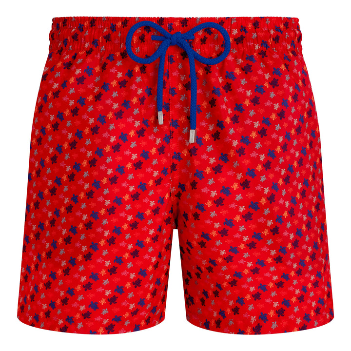 MAILLOT DE BAIN ULTRA LEGER MICRO RONDE DES TORTUES COQUELICOT - BeachLife Concept