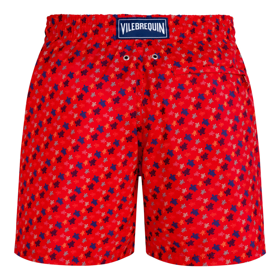 MAILLOT DE BAIN ULTRA LEGER MICRO RONDE DES TORTUES COQUELICOT - BeachLife Concept