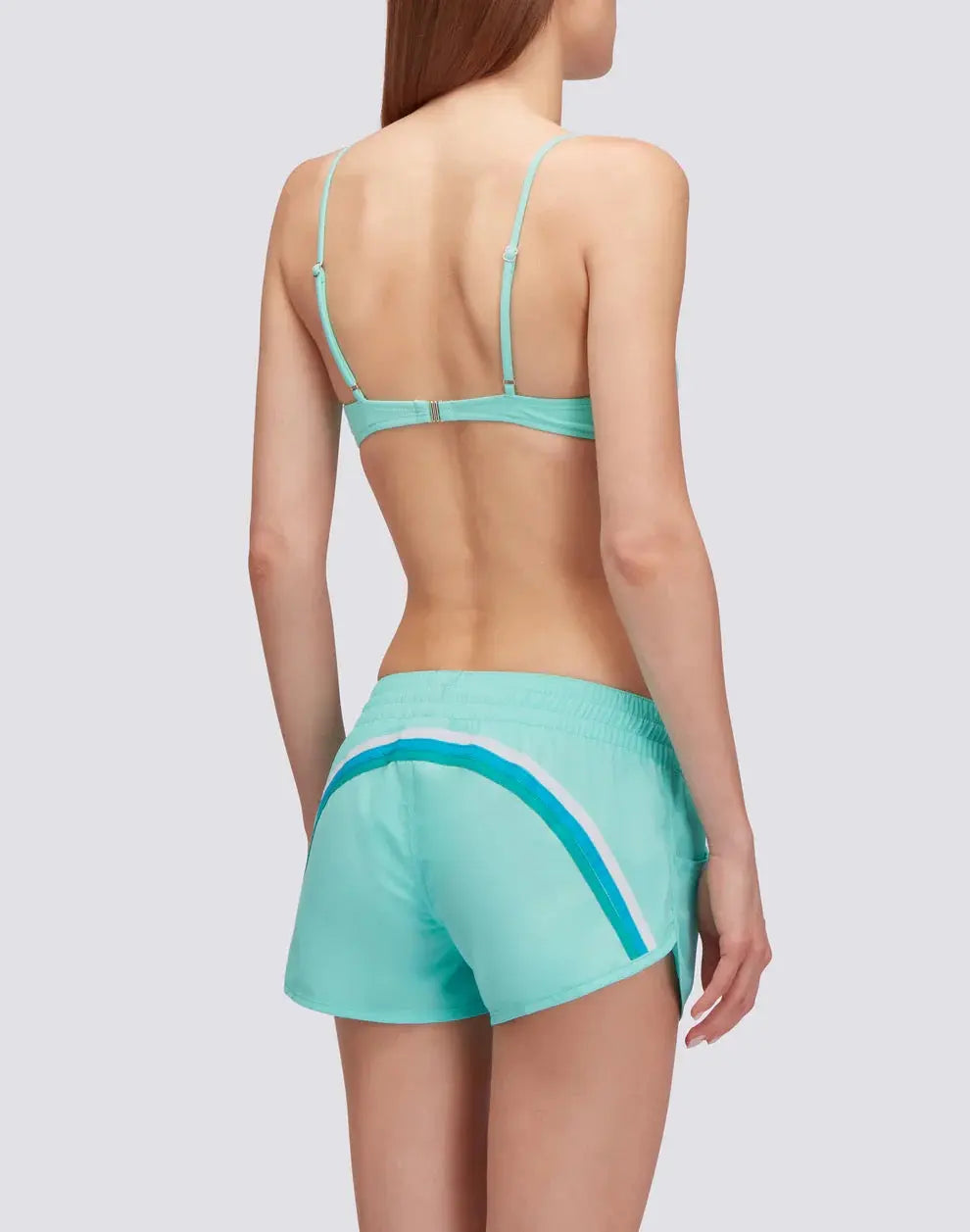 MARGATE SHORT DE BAIN COURT REPREVE® BLUE JAVA - BeachLife Concept