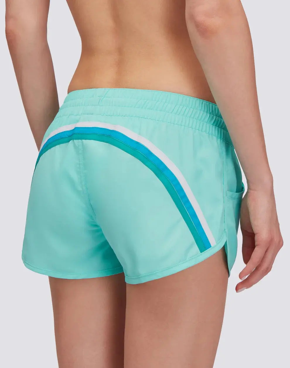 MARGATE SHORT DE BAIN COURT REPREVE® BLUE JAVA - BeachLife Concept
