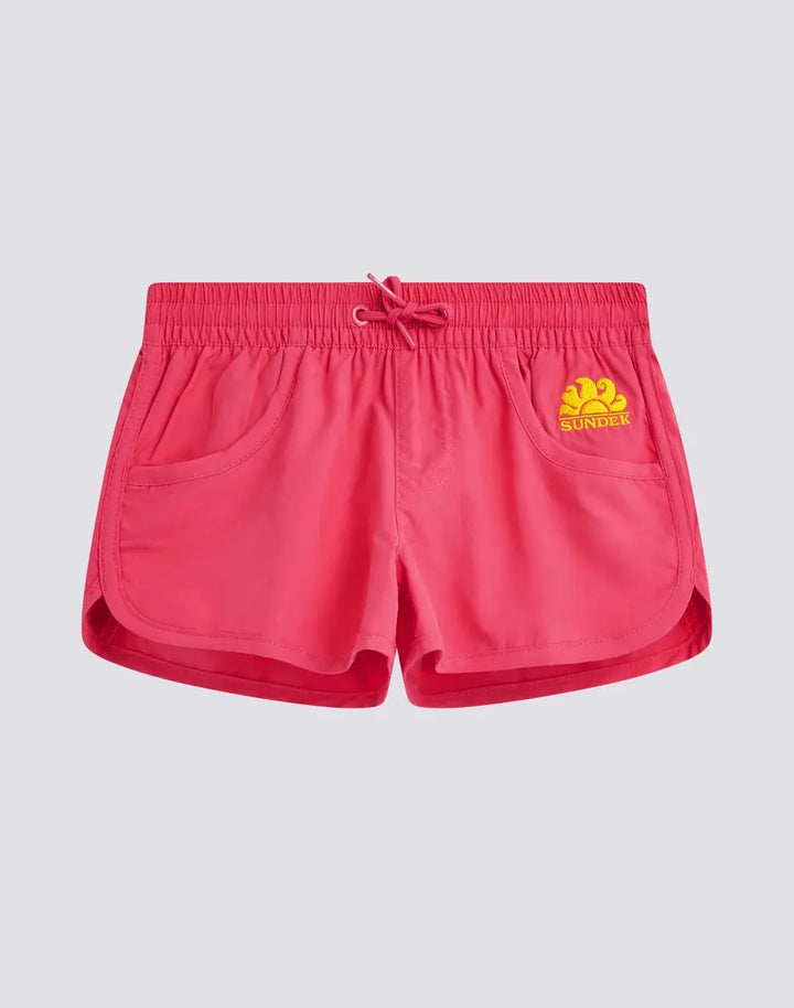 MARGATE SHORT GIRL SWIM SHORTS IN REPREVE® FABRIC SUNDEK