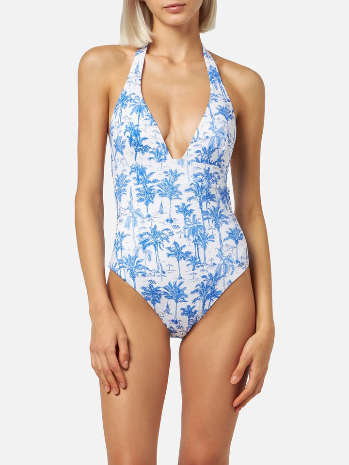 MARYLIN WOMAN ONEPIECE JUNGLE OCEANIA MC2 SAINT BARTH