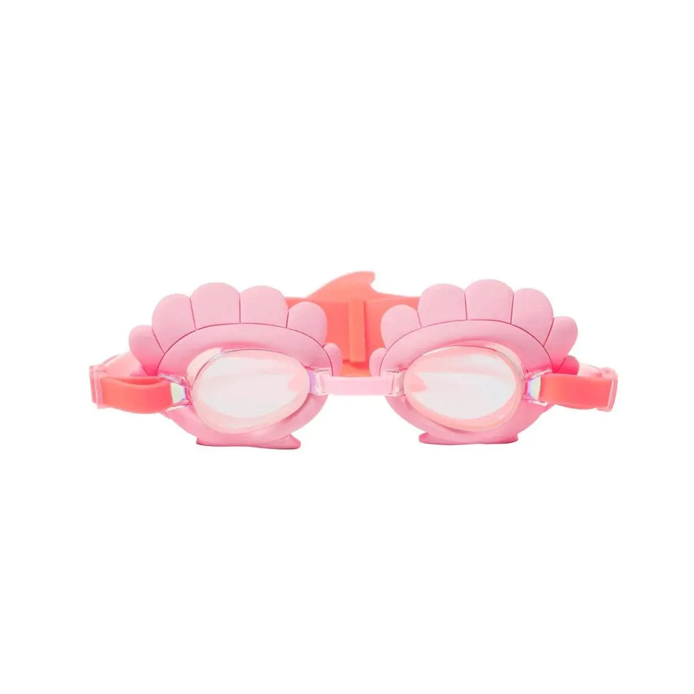 MELODY THE MERMAID MINI SWIM GOGGLES NEON STRAWBERRY SUNNYLIFE