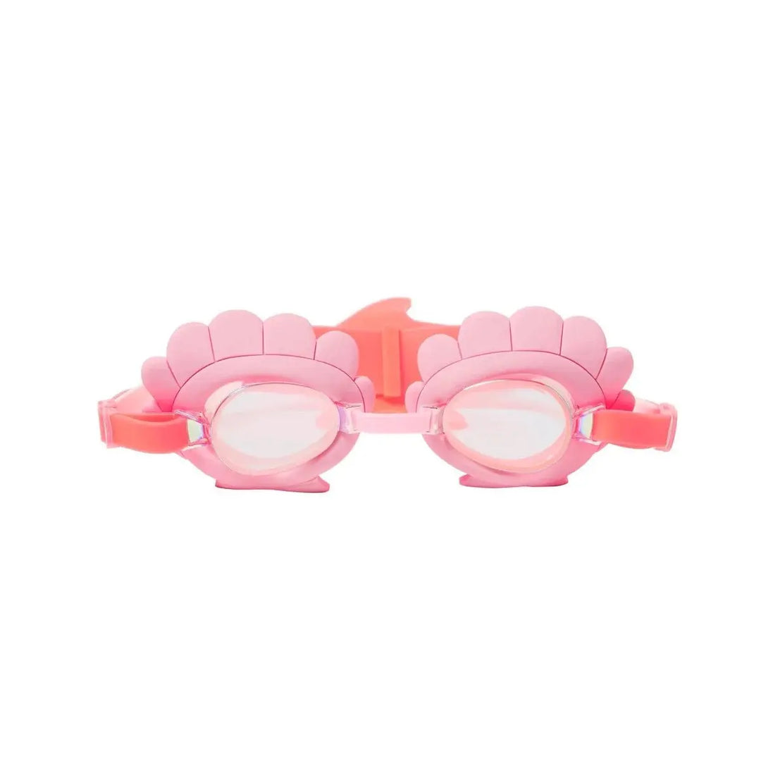 MELODY THE MERMAID MINI SWIM GOGGLES NEON STRAWBERRY SUNNYLIFE
