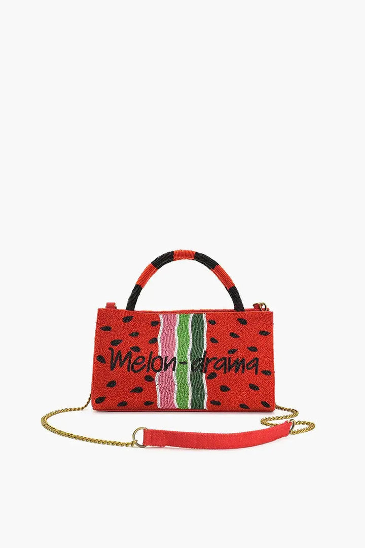 MELON DRAMA BEADED HANDBAG AMERICA & BEYOND