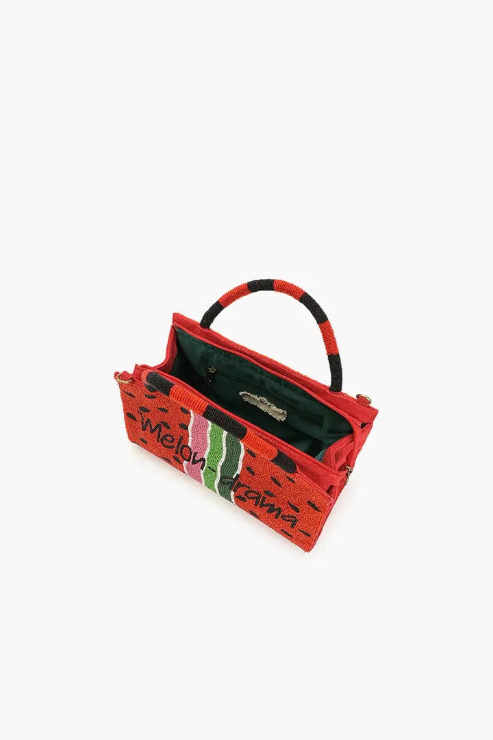 MELON DRAMA BEADED HANDBAG AMERICA & BEYOND