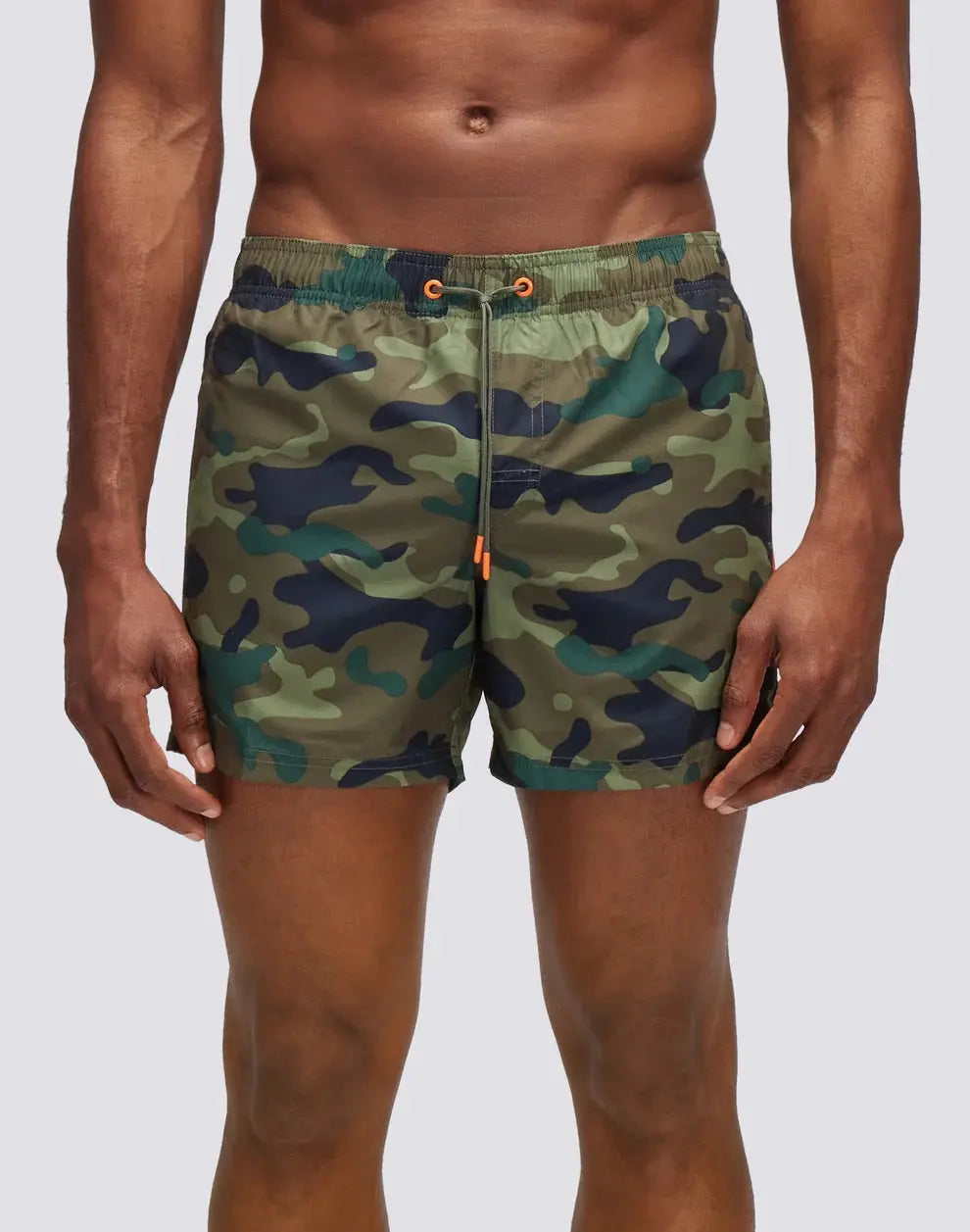 MEN BOARDSHORT ELASTIC WAIST CAMOUFLAGE - BeachLife Concept