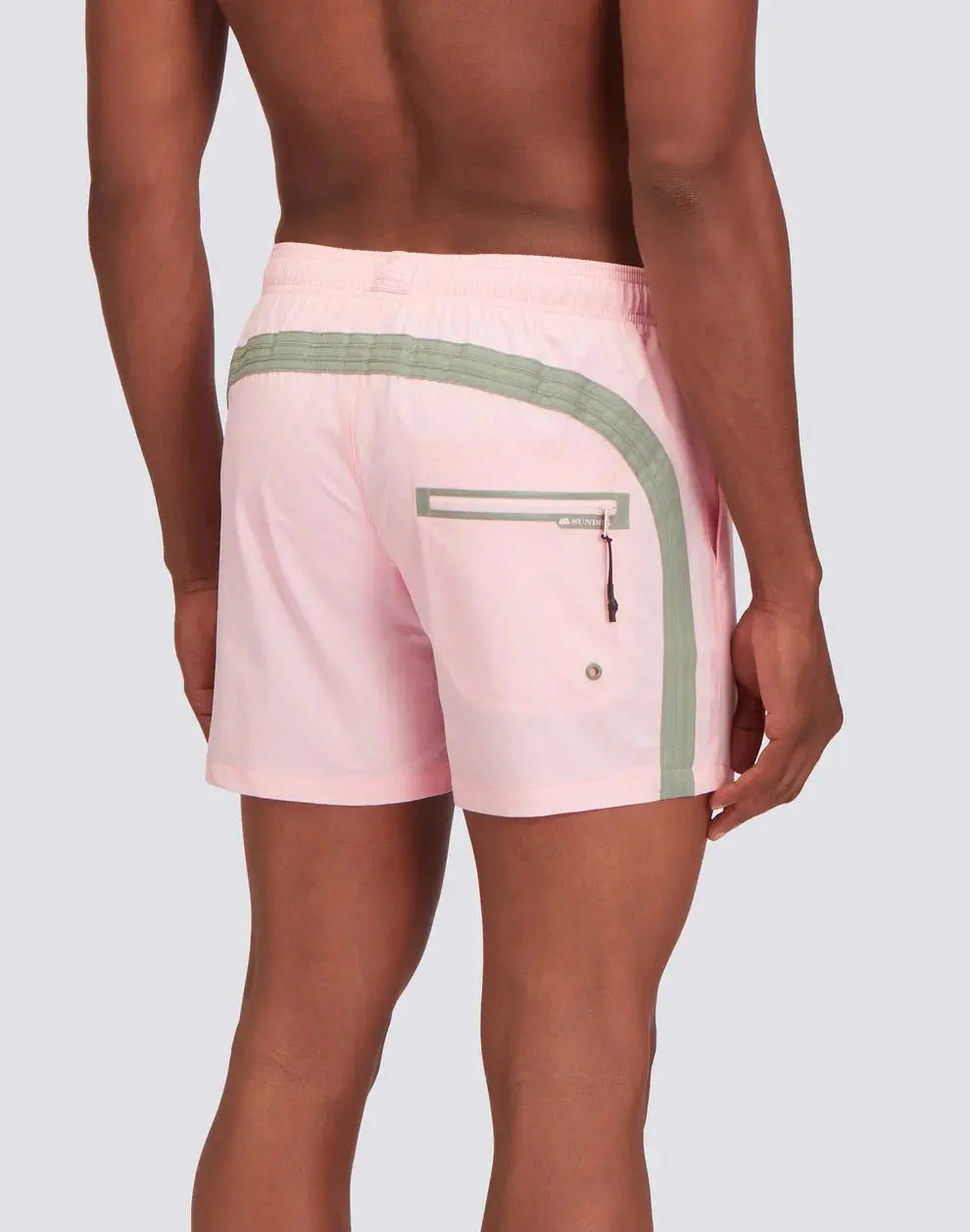 MEN BOARDSHORT TAILLE ELASTIQUE QUARTZ PINK - BeachLife Concept