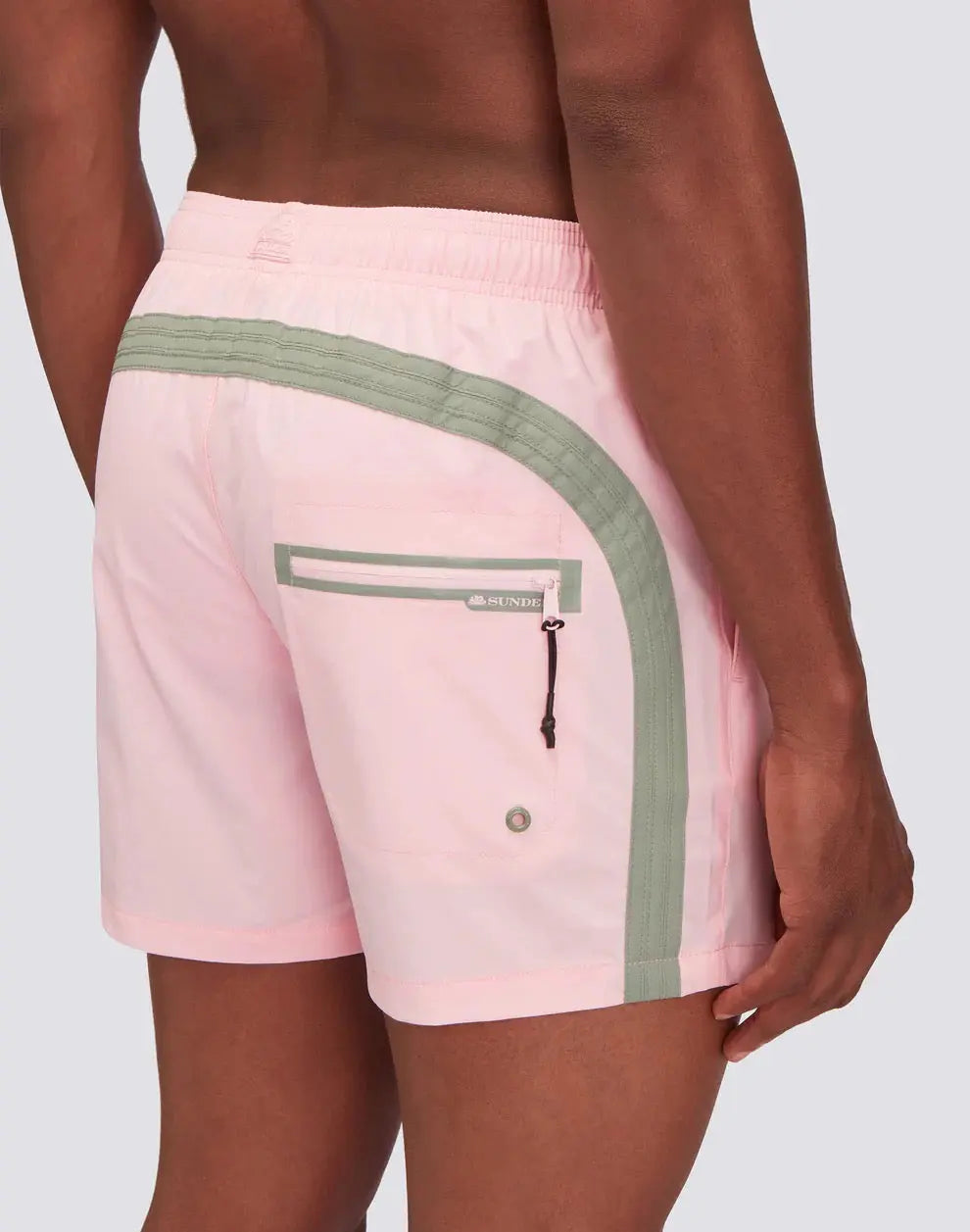 MEN BOARDSHORT TAILLE ELASTIQUE QUARTZ PINK - BeachLife Concept
