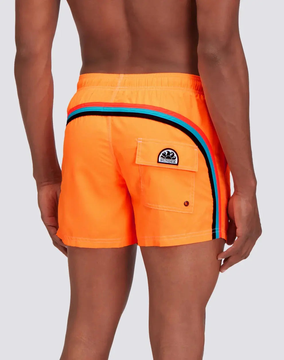 MEN BOARDSHORT TAILLE ELASTIQUE REPREVE® ENERGY FLUO - BeachLife Concept