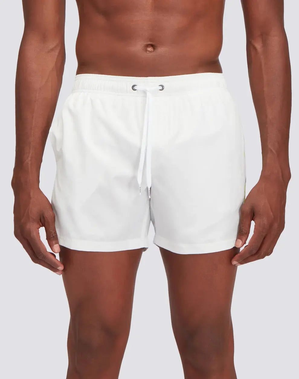 MEN BOARDSHORT TAILLE ELASTIQUE REPREVE® WHITE - BeachLife Concept
