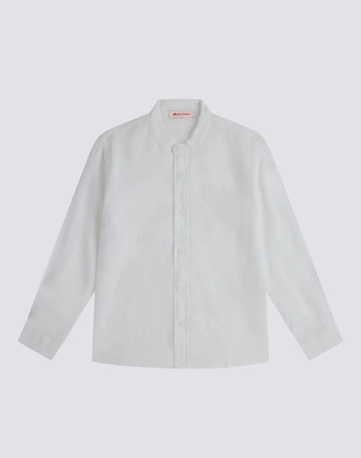 MEN CHEMISE EN LIN COL COREEN - BeachLife Concept