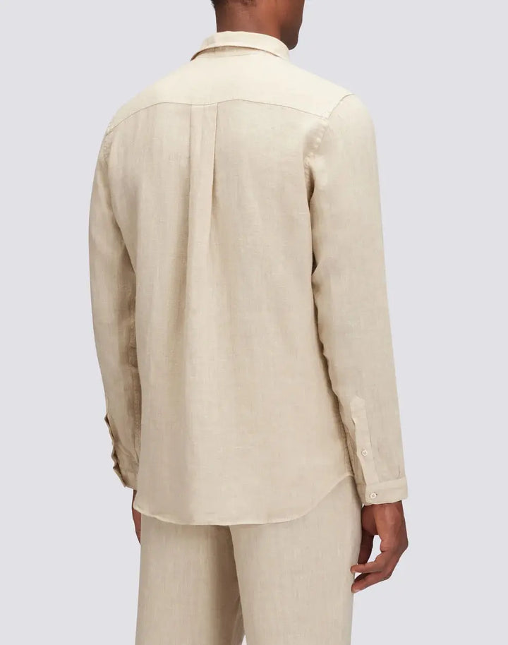 MEN CHEMISE EN LIN SAND - BeachLife Concept