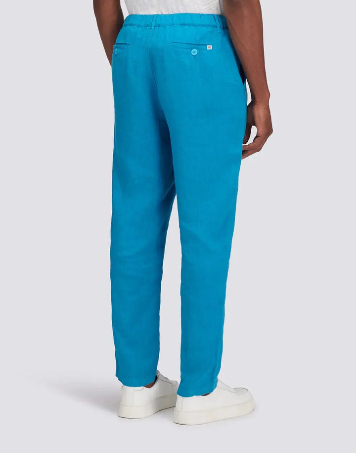 MEN PANTALON EN LIN SEMI EXTENSIBLE - BeachLife Concept