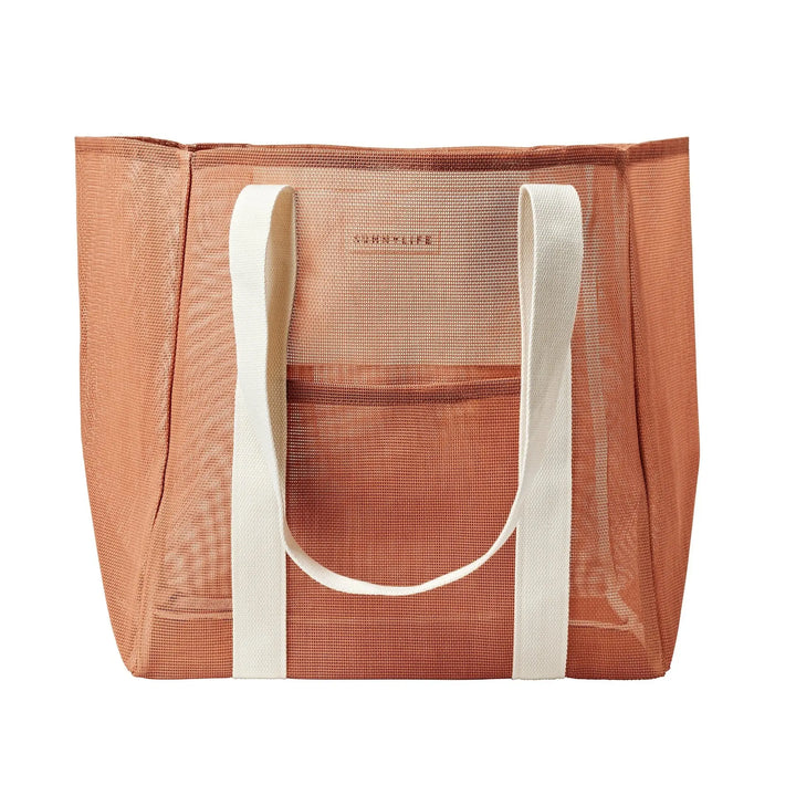 MESH BEACH BAG TIERRA CLAY SUNNYLIFE