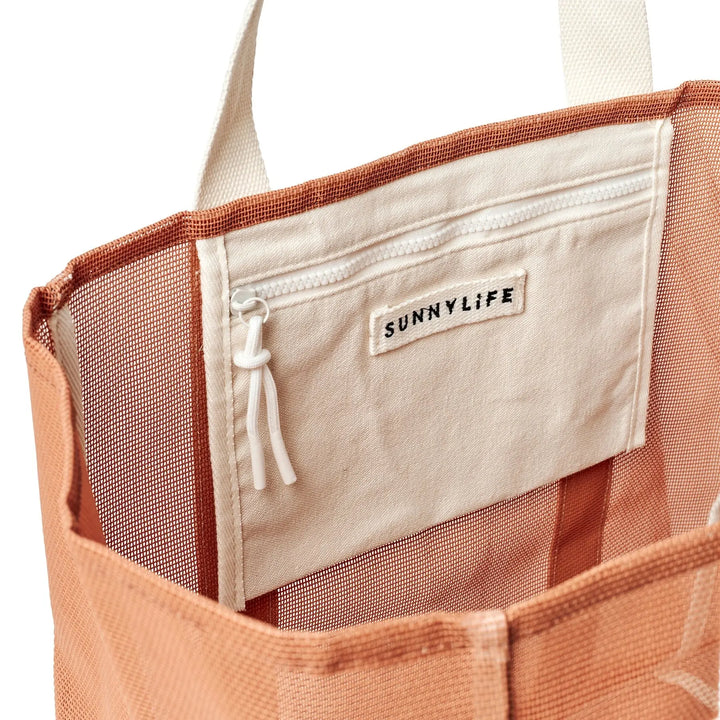 MESH BEACH BAG TIERRA CLAY SUNNYLIFE