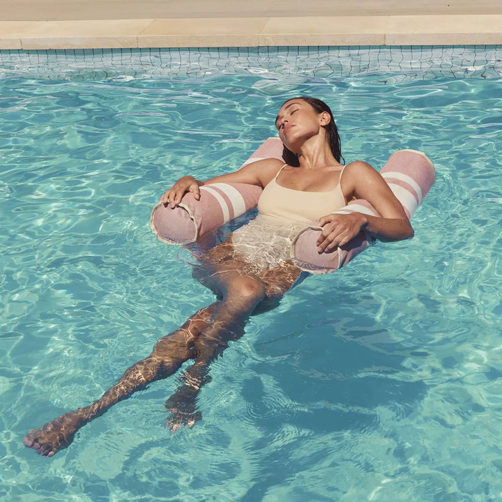 MESH HAMMOCK FLOAT TIERRA CLAY STRIPE SUNNYLIFE