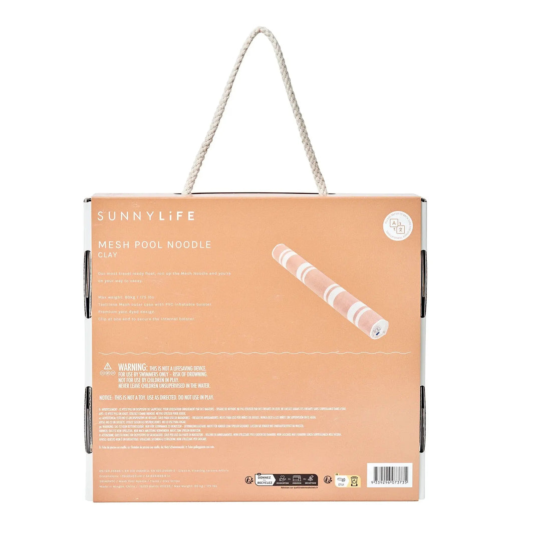 MESH POOL NOODLE TIERRA CLAY SUNNYLIFE