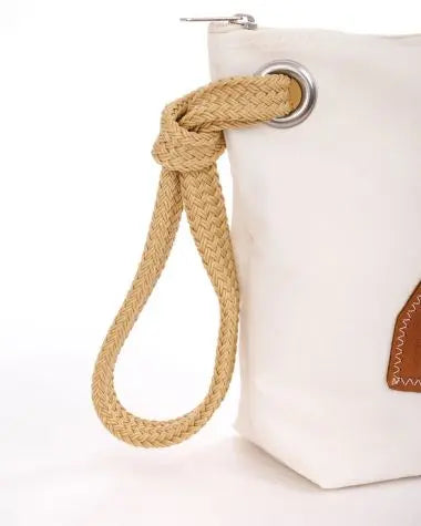 MIDINETTE LIN & CUIR AMBRE 727 SAILBAGS