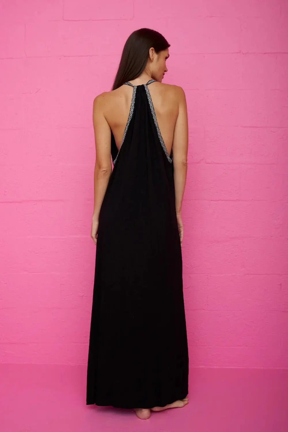 MONOCHROMATIC PIMA SUNDRESS - BeachLife Concept