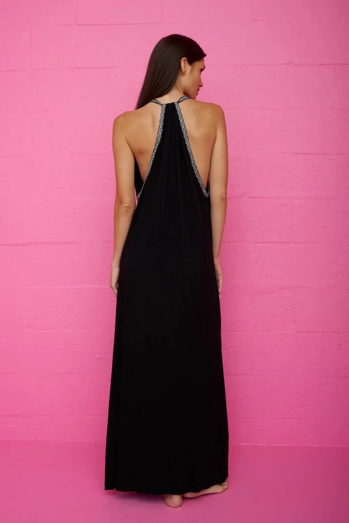 MONOCHROMATIC PIMA SUNDRESS - BeachLife Concept