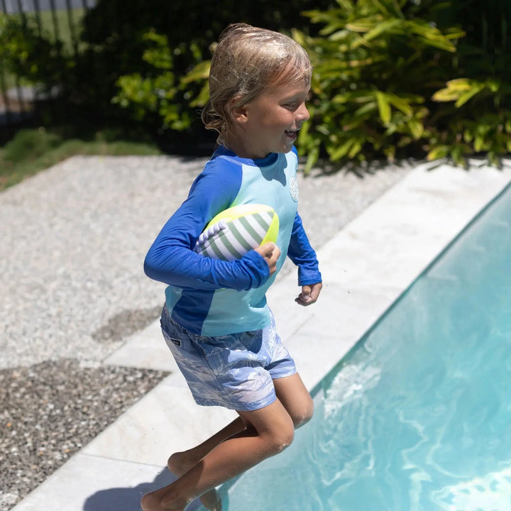 NEOPRENE FOOTBALL TIDES OUT CITRUS SUNNYLIFE
