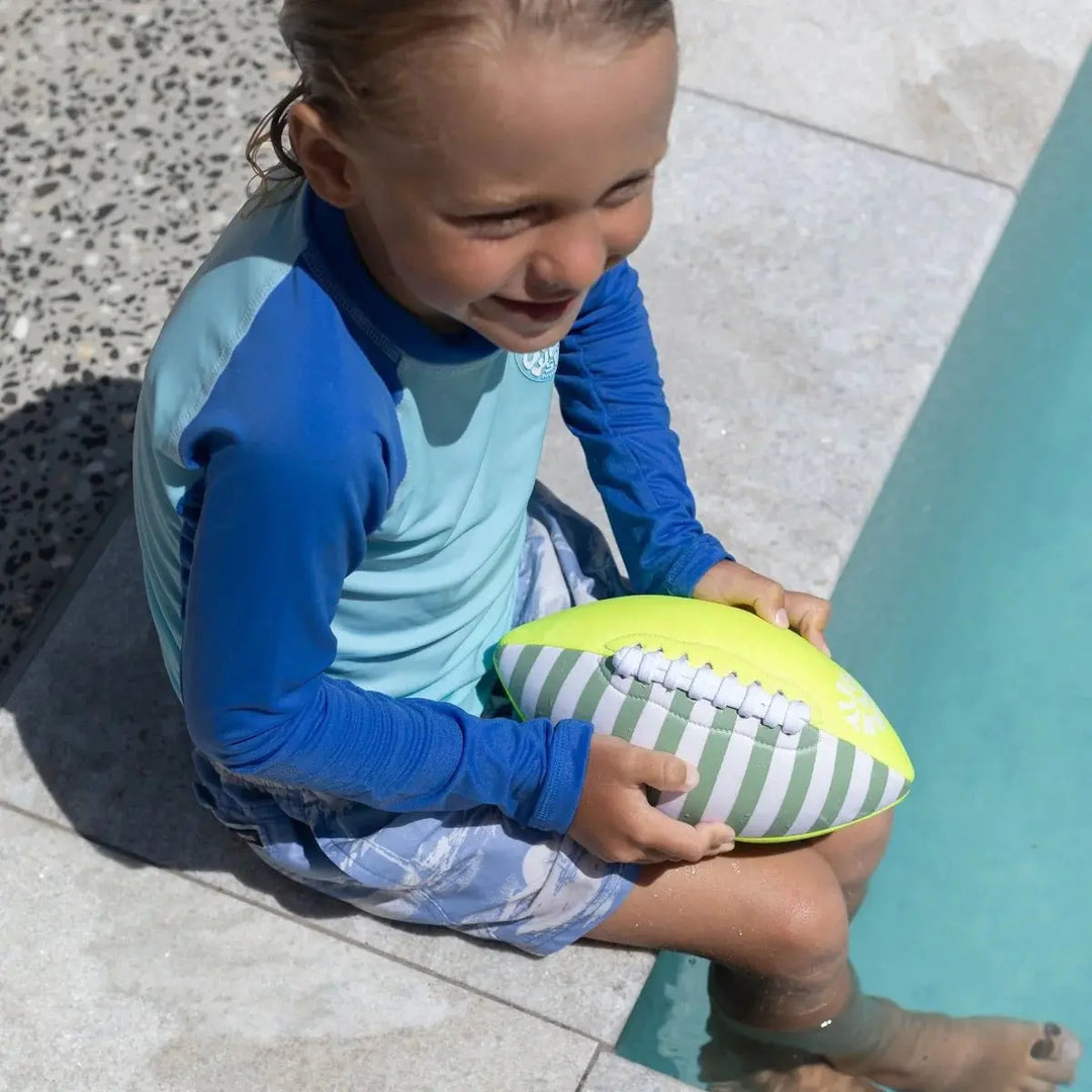 NEOPRENE FOOTBALL TIDES OUT CITRUS SUNNYLIFE