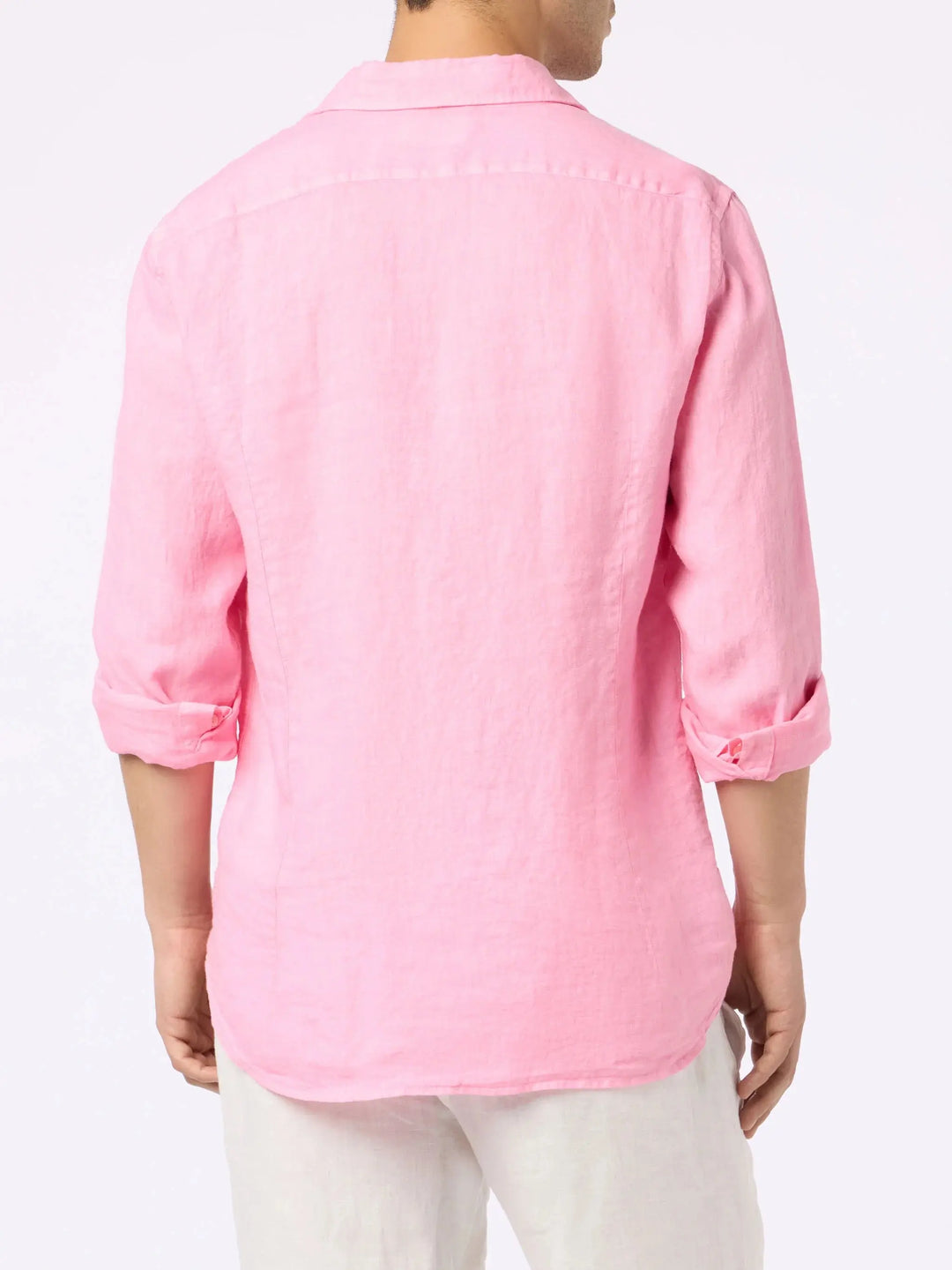 PAMPLONA MEN CLASSIC SHIRT LINEN MC2 SAINT BARTH