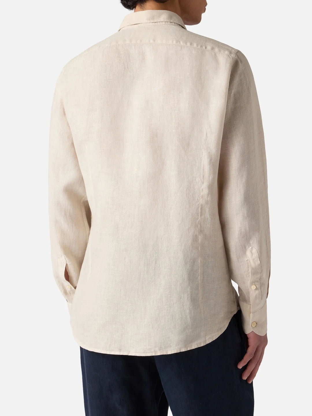 PAMPLONA MEN CLASSIC SHIRT LINEN MC2 SAINT BARTH