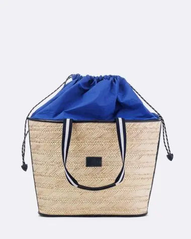 PANIER PENELOPE BLEU MARINE BeachLife Concept
