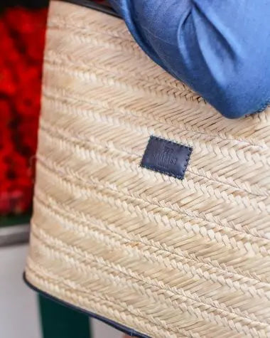 PANIER PENELOPE BLEU MARINE BeachLife Concept